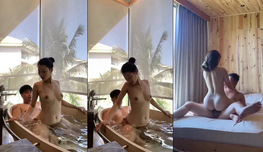 anime chịch em gái Chơi từ bồn tắm đến phòng ngủ trong chuyến du lịch